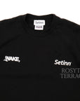 【Setinn x WAKE. Sapporo x The▲Hermit Club / SS TEE (BLACK) / SIZE XL】