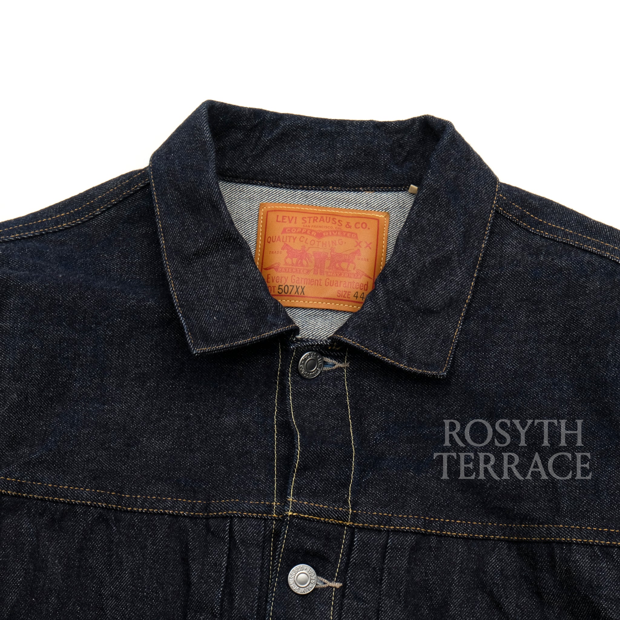 ⭐️T-BACK LEVI'S VINTAGE CLOTHING 507xx 44 LEVI'S VINTAGE CLOTHING / 507XX TYPE II 1953 'T-BACK' / SIZE 44