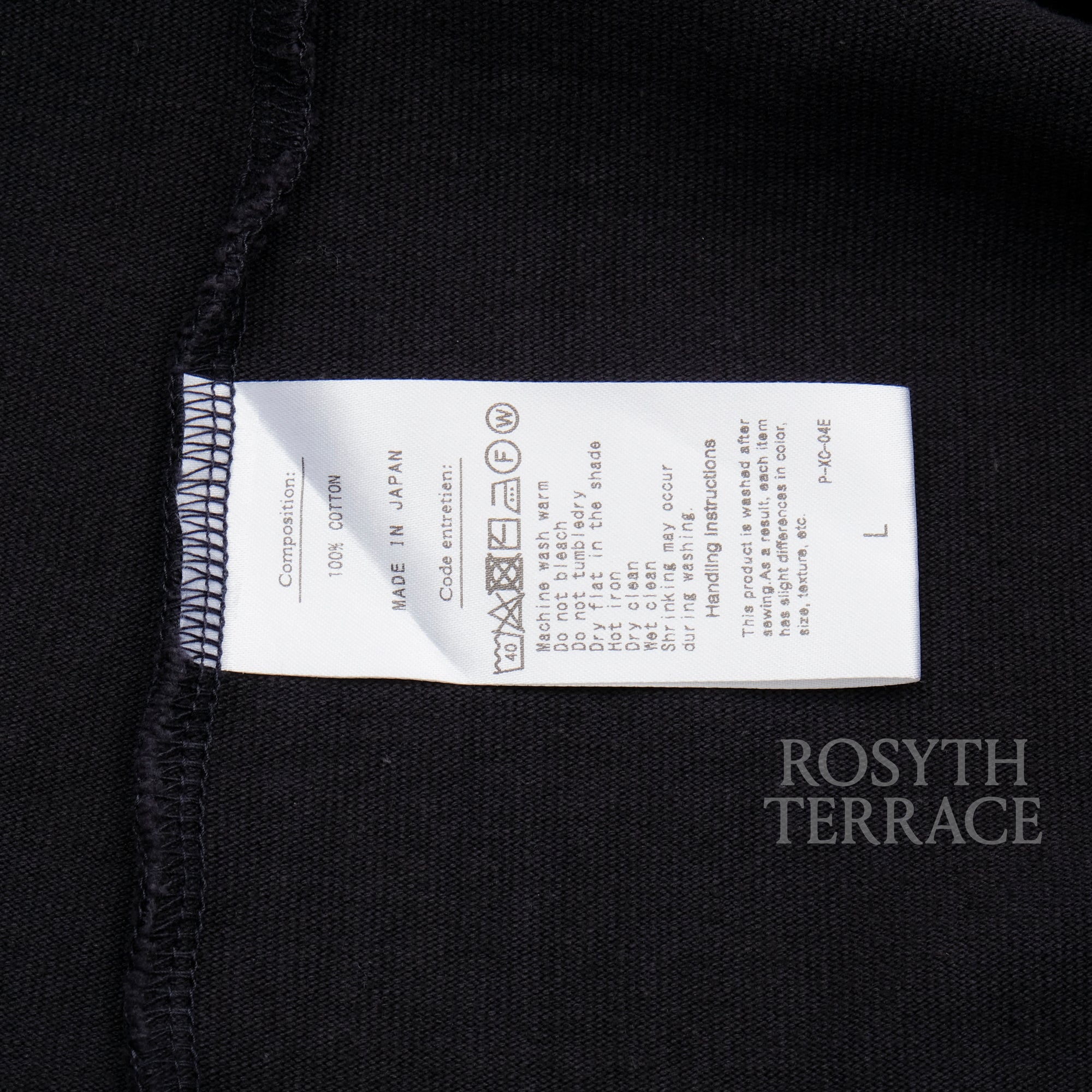 【Unlikely / HEAVY DUTEE LS TEE (NAVY) / SIZE L】