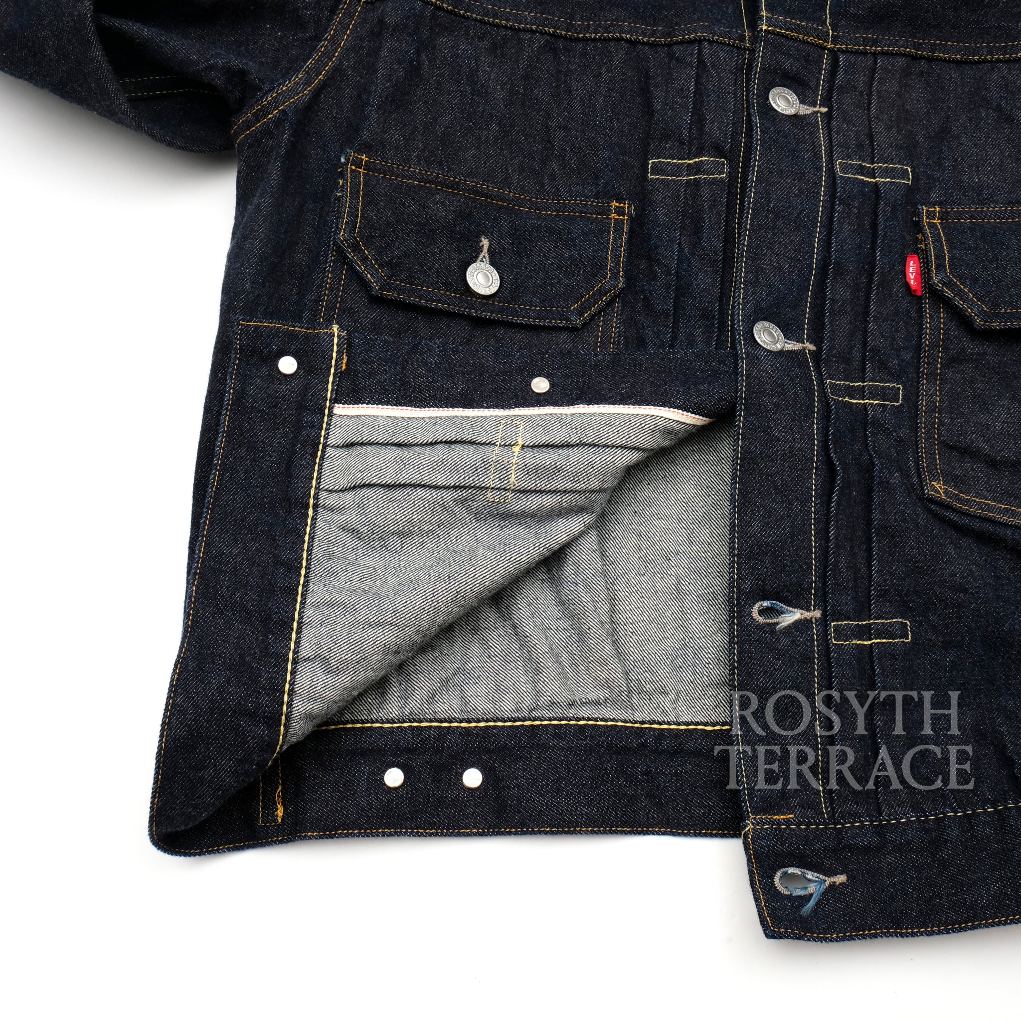 ⭐️T-BACK LEVI'S VINTAGE CLOTHING 507xx 44 LEVI'S VINTAGE CLOTHING / 507XX TYPE II 1953 'T-BACK' / SIZE 44