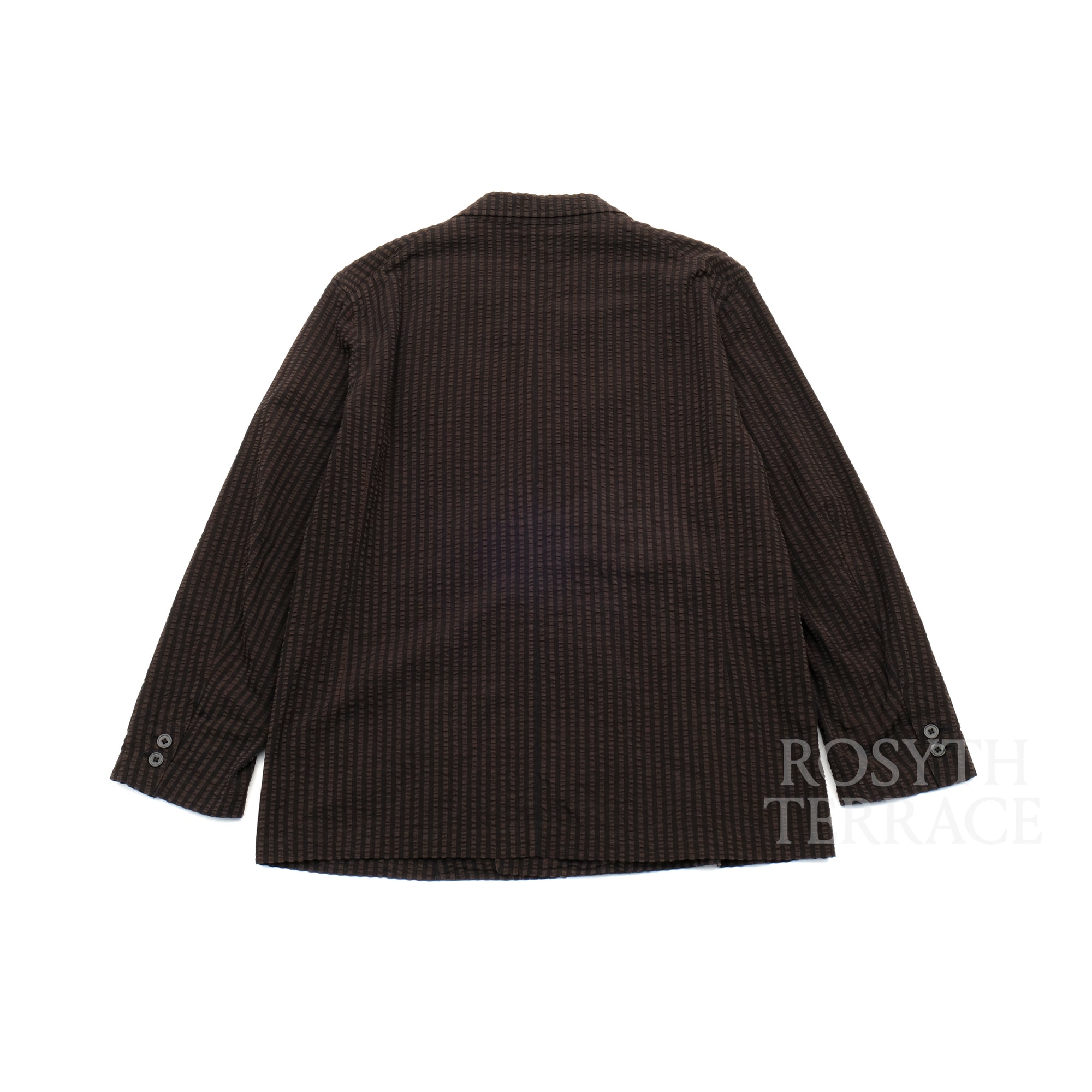 【KAPTAIN SUNSHINE / SEERSUCKER FIELDWRAP DOUBLE-BREASTED JACKET / SIZE 38】