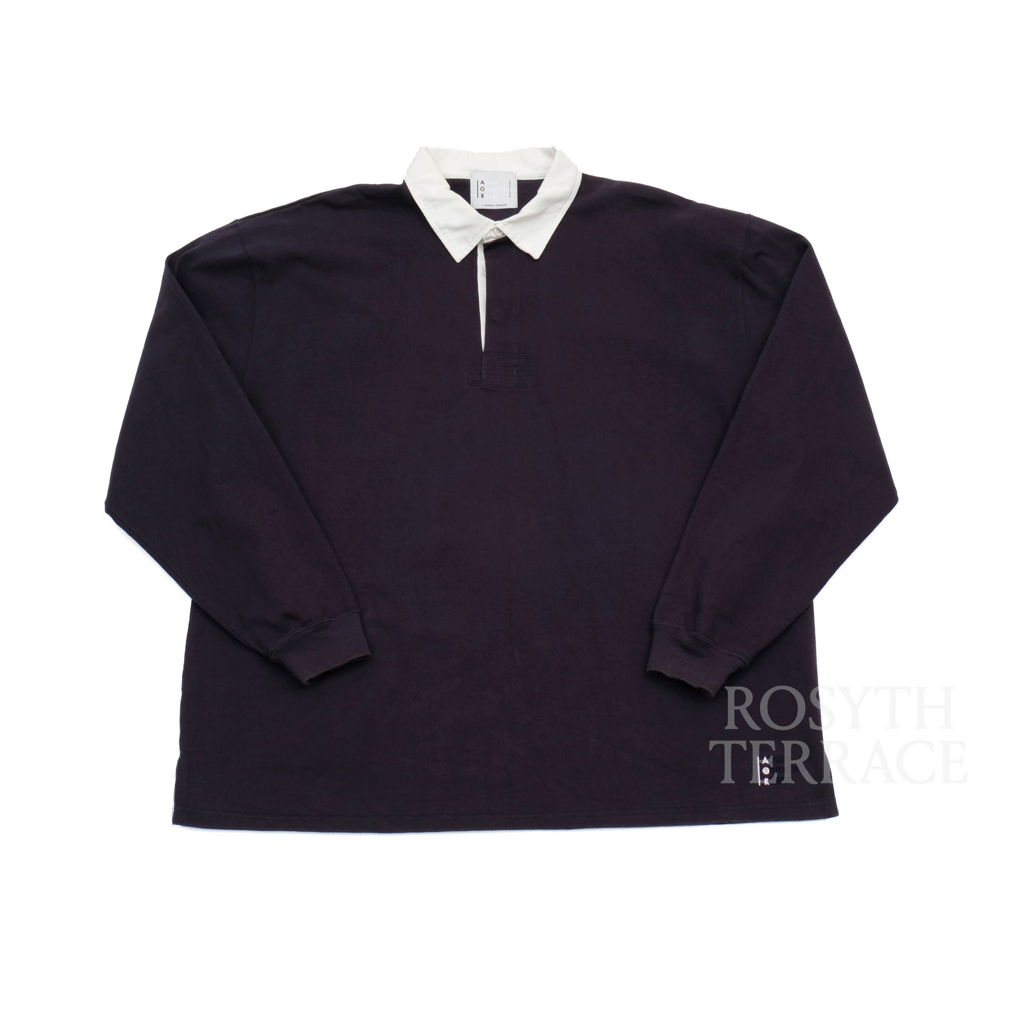 【ADULT ORIENTED ROBES / RUGBY POLO LS (NAVY) / SIZE 3】