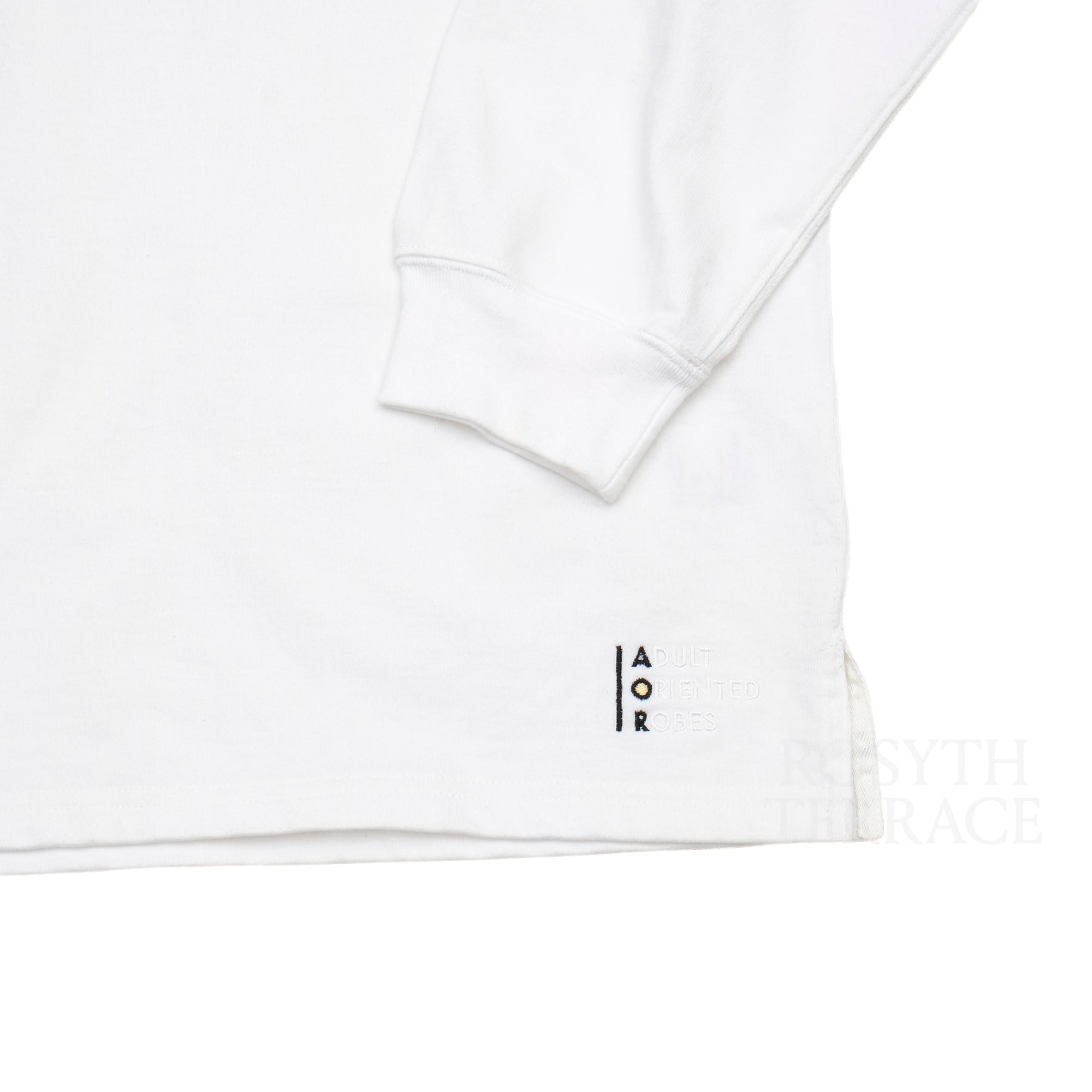【ADULT ORIENTED ROBES / RUGBY POLO LS (WHITE) / SIZE 3】
