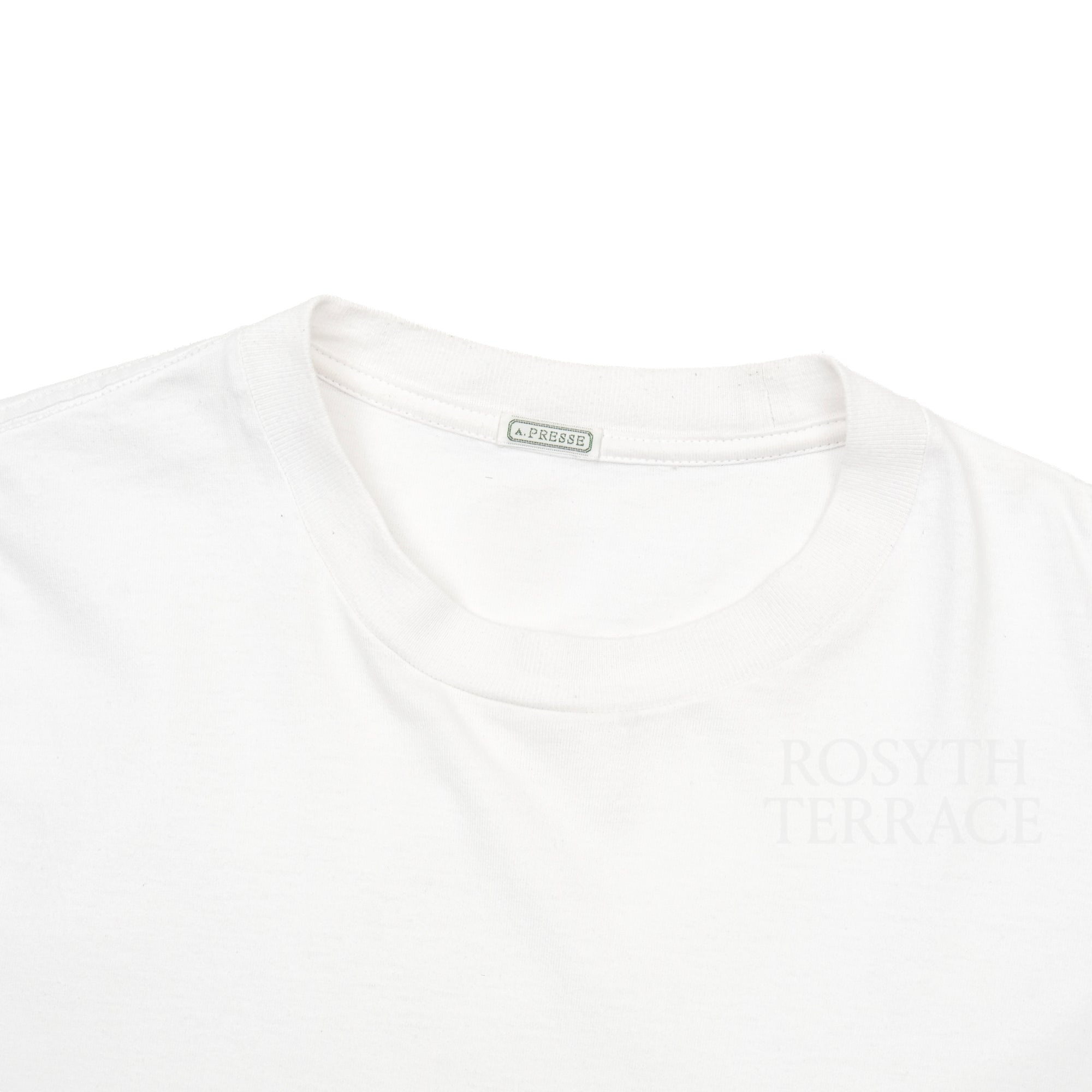 【A.PRESSE / LIGHT WEIGHT SS TEE (WHITE) / SIZE 3】