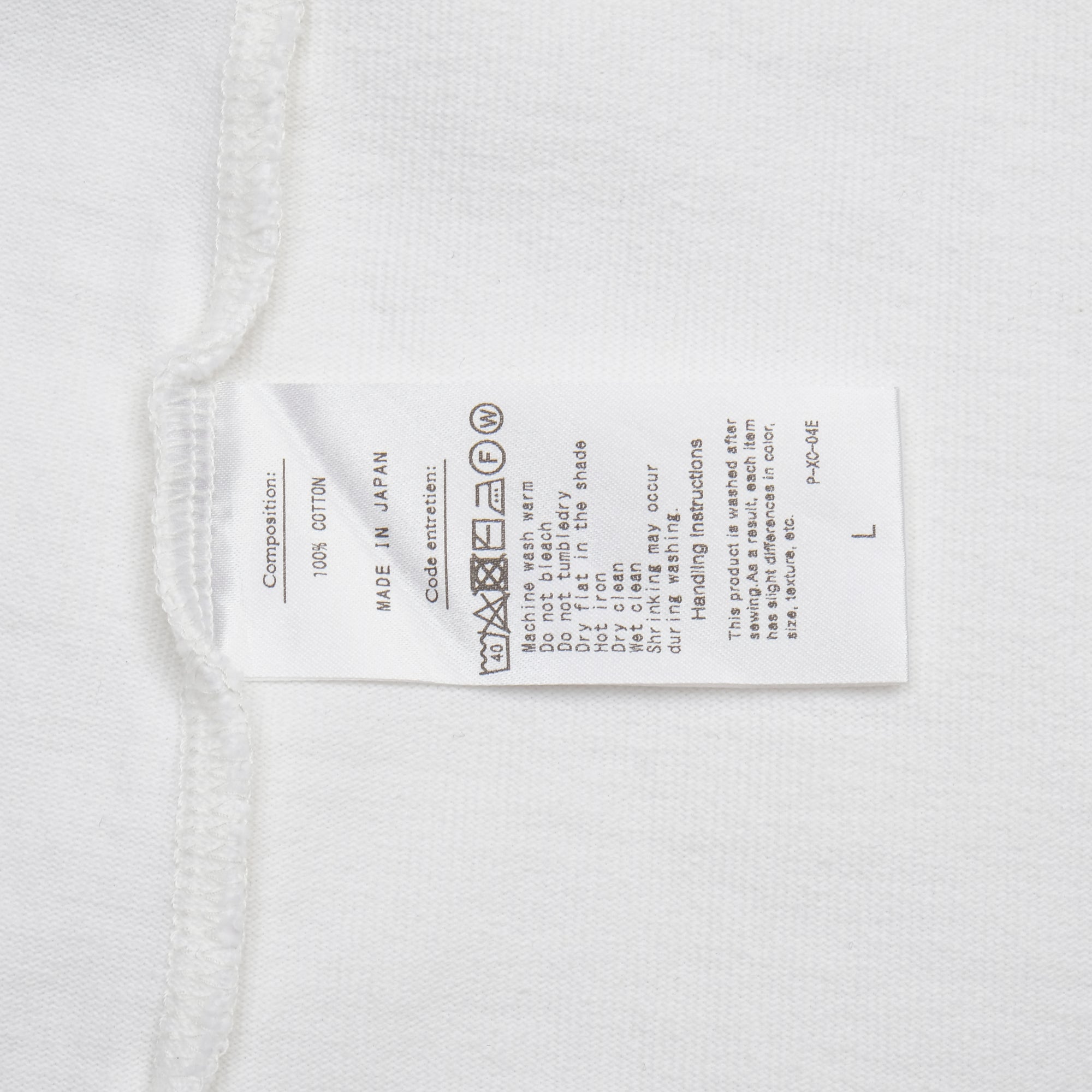 【Unlikely / HEAVY DUTEE SS TEE (WHITE) / SIZE L】