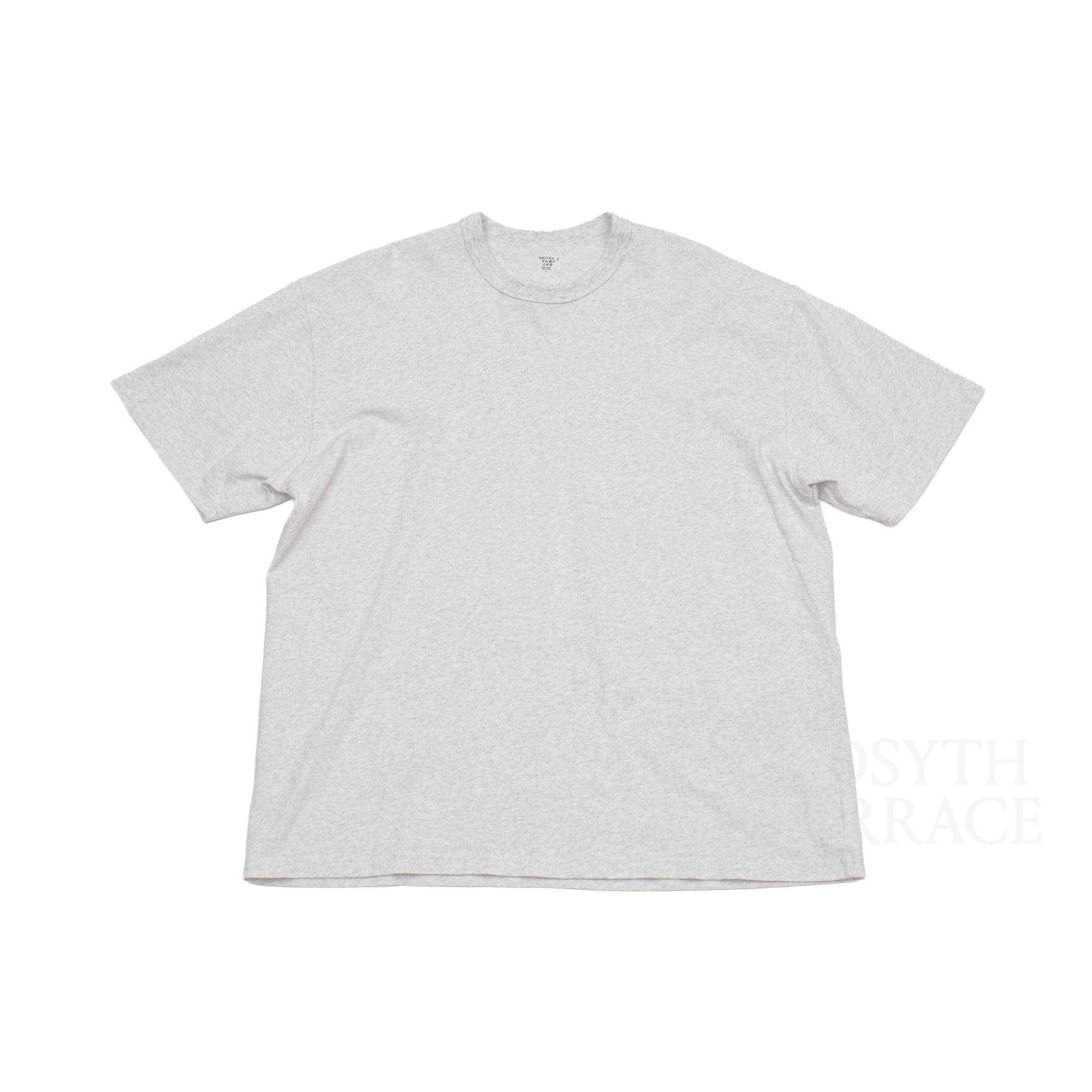 【NAUTICA JAPAN / CREW NECK SS TEE (ASH GRAY) / SIZE S】