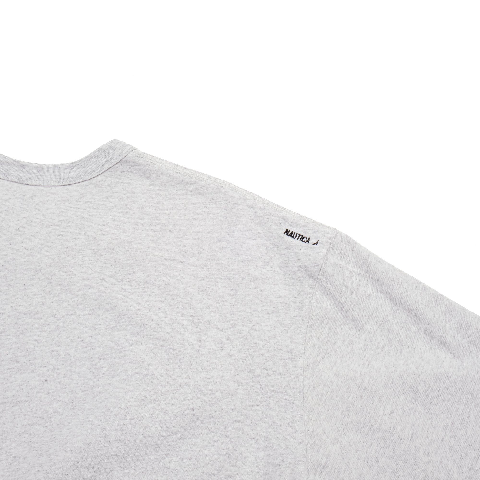 【NAUTICA JAPAN / CREW NECK SS TEE (ASH GRAY) / SIZE S】