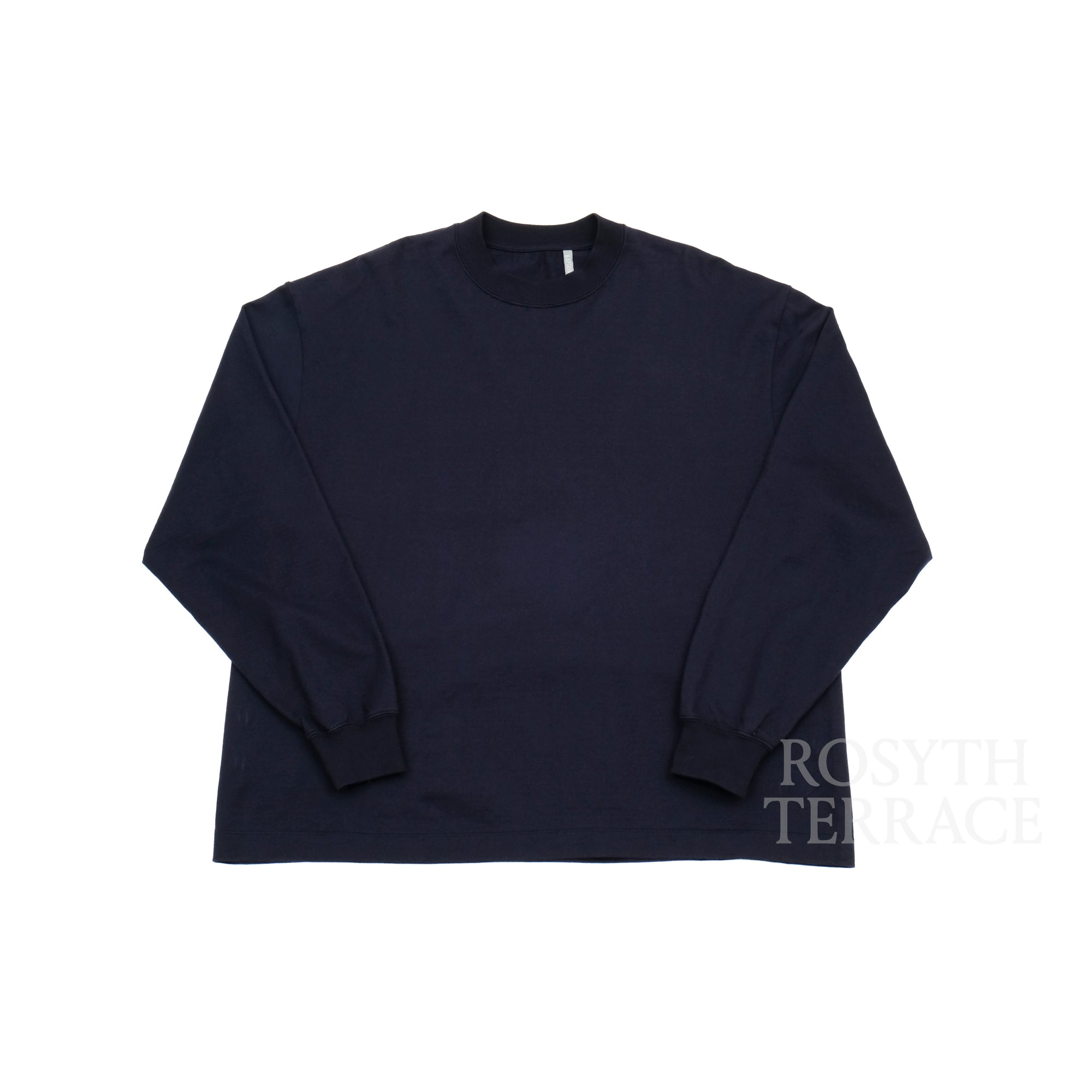 【KAPTAIN SUNSHINE / SUVIN SUPIMA TUBE LS HEAVY TEE (NAVY) / SIZE 40】