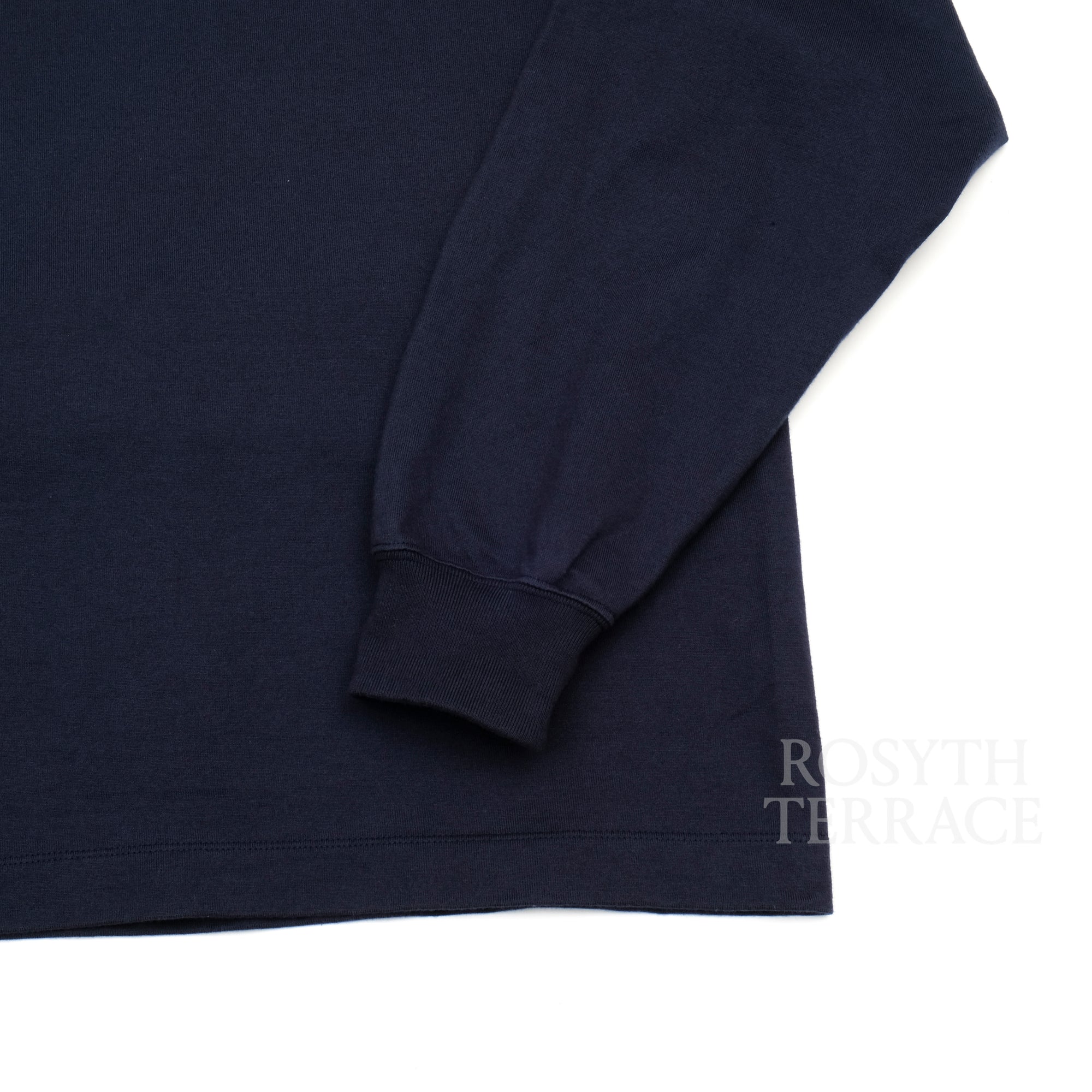 【KAPTAIN SUNSHINE / SUVIN SUPIMA TUBE LS HEAVY TEE (NAVY) / SIZE 40】