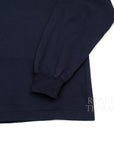 【KAPTAIN SUNSHINE / SUVIN SUPIMA TUBE LS HEAVY TEE (NAVY) / SIZE 40】