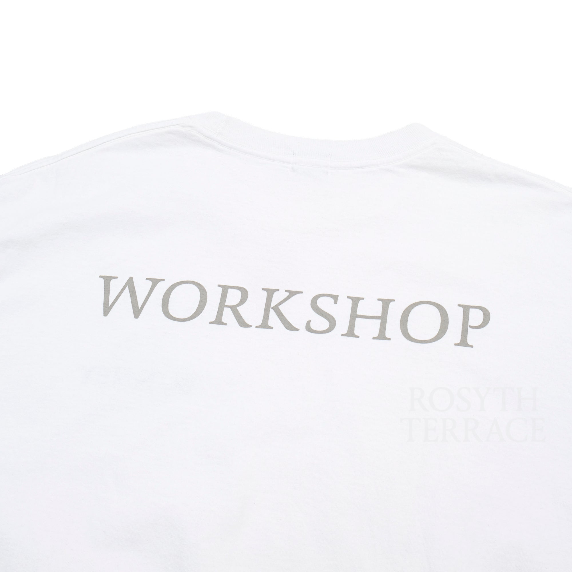 【BUNNEY / WORKSHOP LS TEE (WHITE) SIZE L】