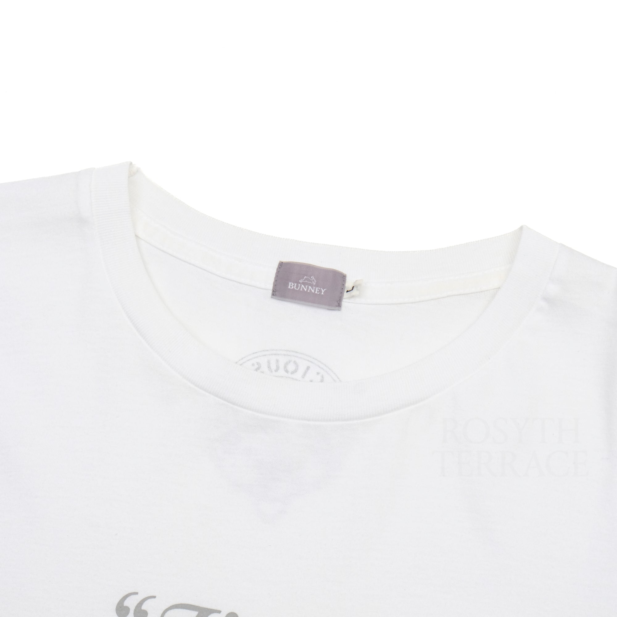 【BUNNEY / PRECIOUS WARE SS TEE (WHITE) / SIZE L】