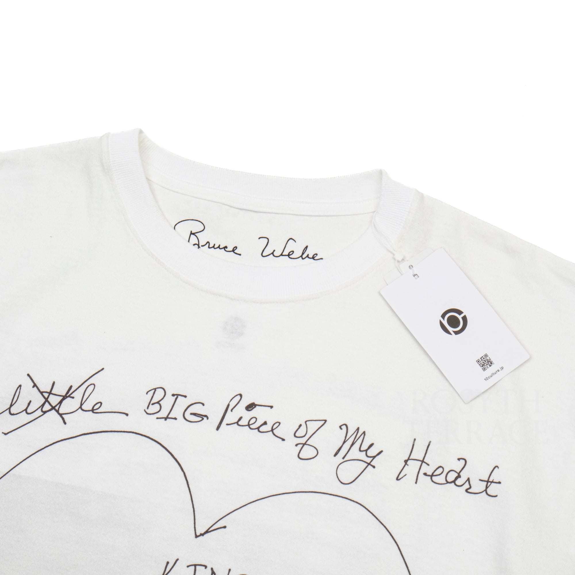 【BIOTOP x Bruce Weber / PHOTO T-SHIRT 'CAT' / SIZE XL】