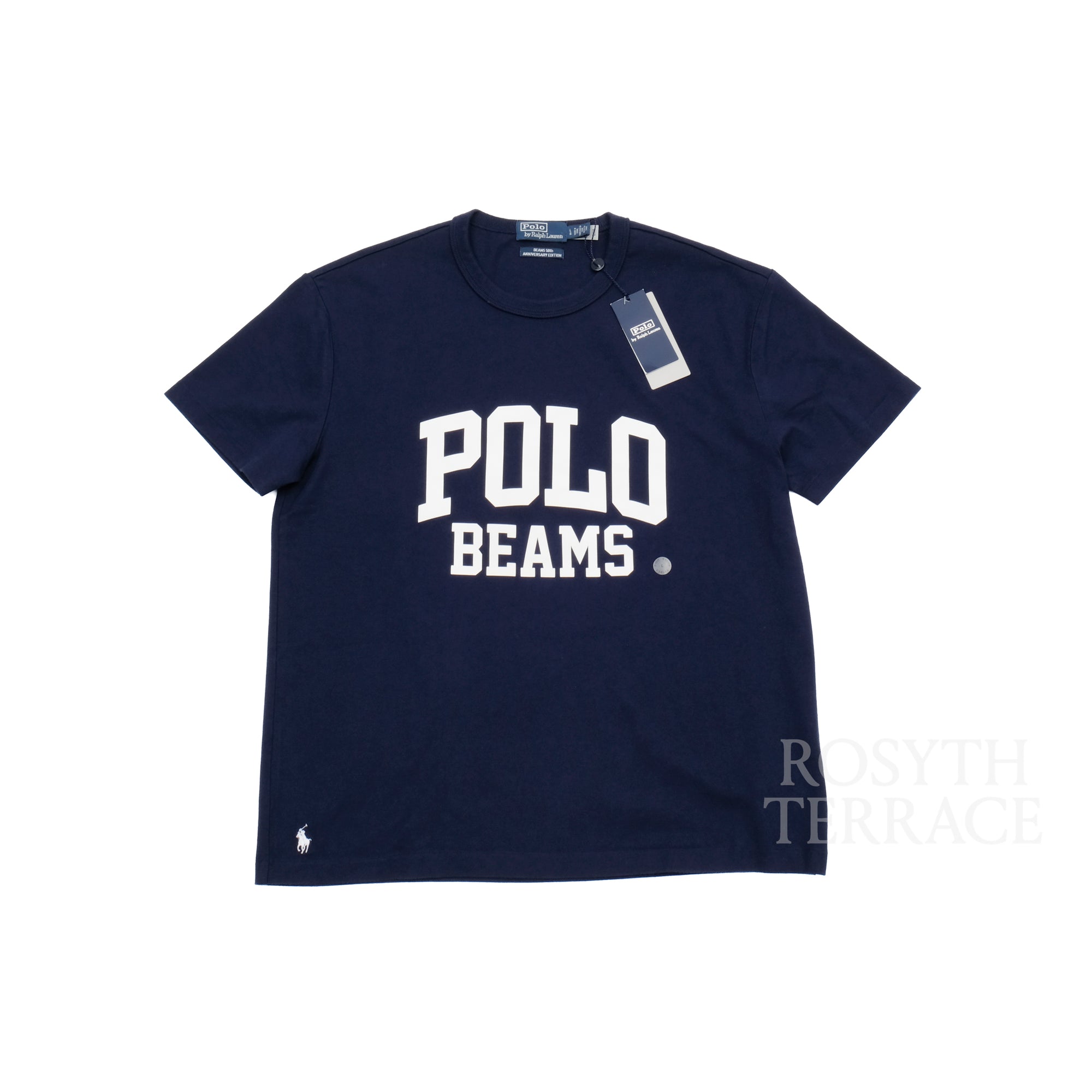 【POLO by Ralph Lauren for BEAMS / 50TH ANNIVERSARY HEAVYWEIGHT TEE / SIZE L】