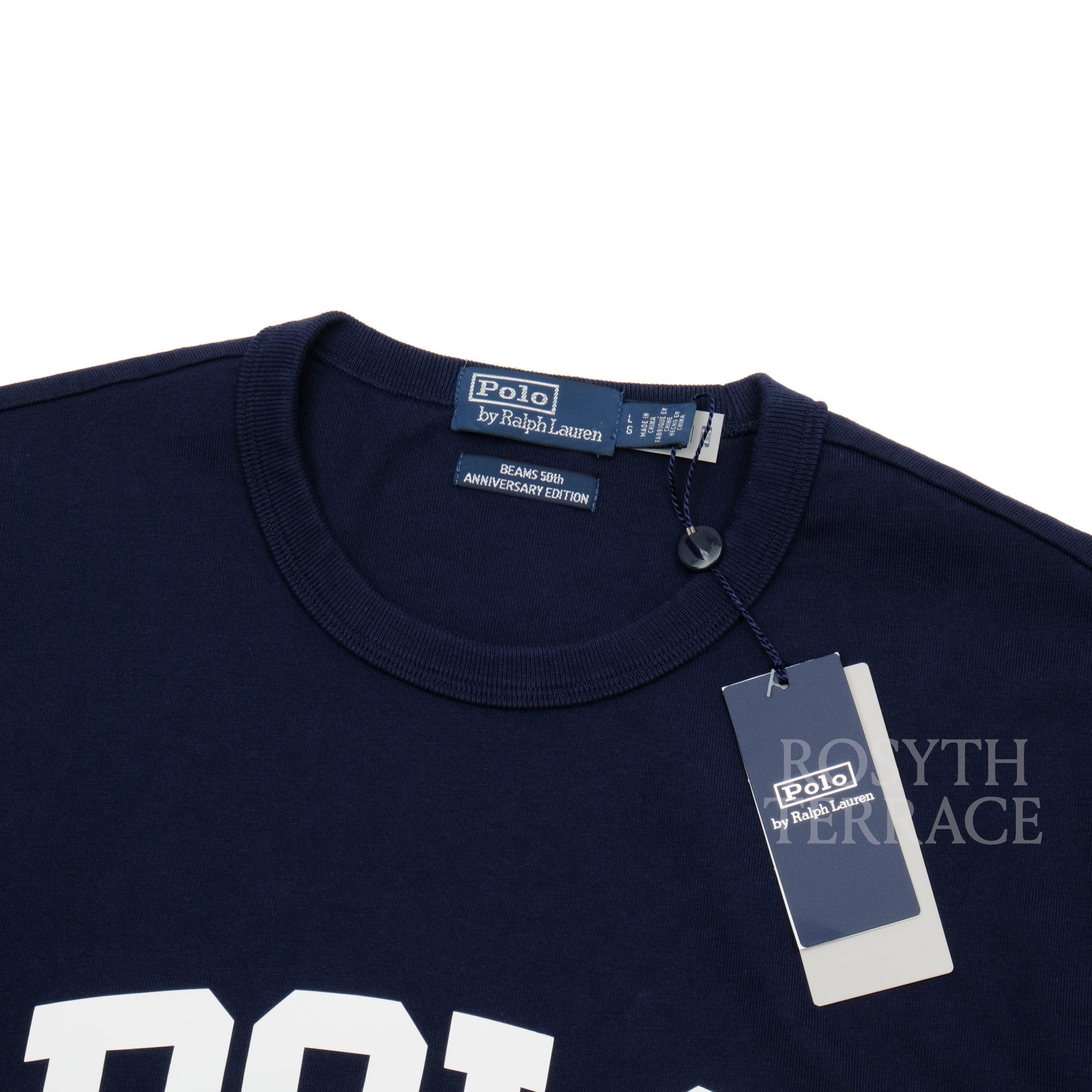 【POLO by Ralph Lauren for BEAMS / 50TH ANNIVERSARY HEAVYWEIGHT TEE / SIZE L】