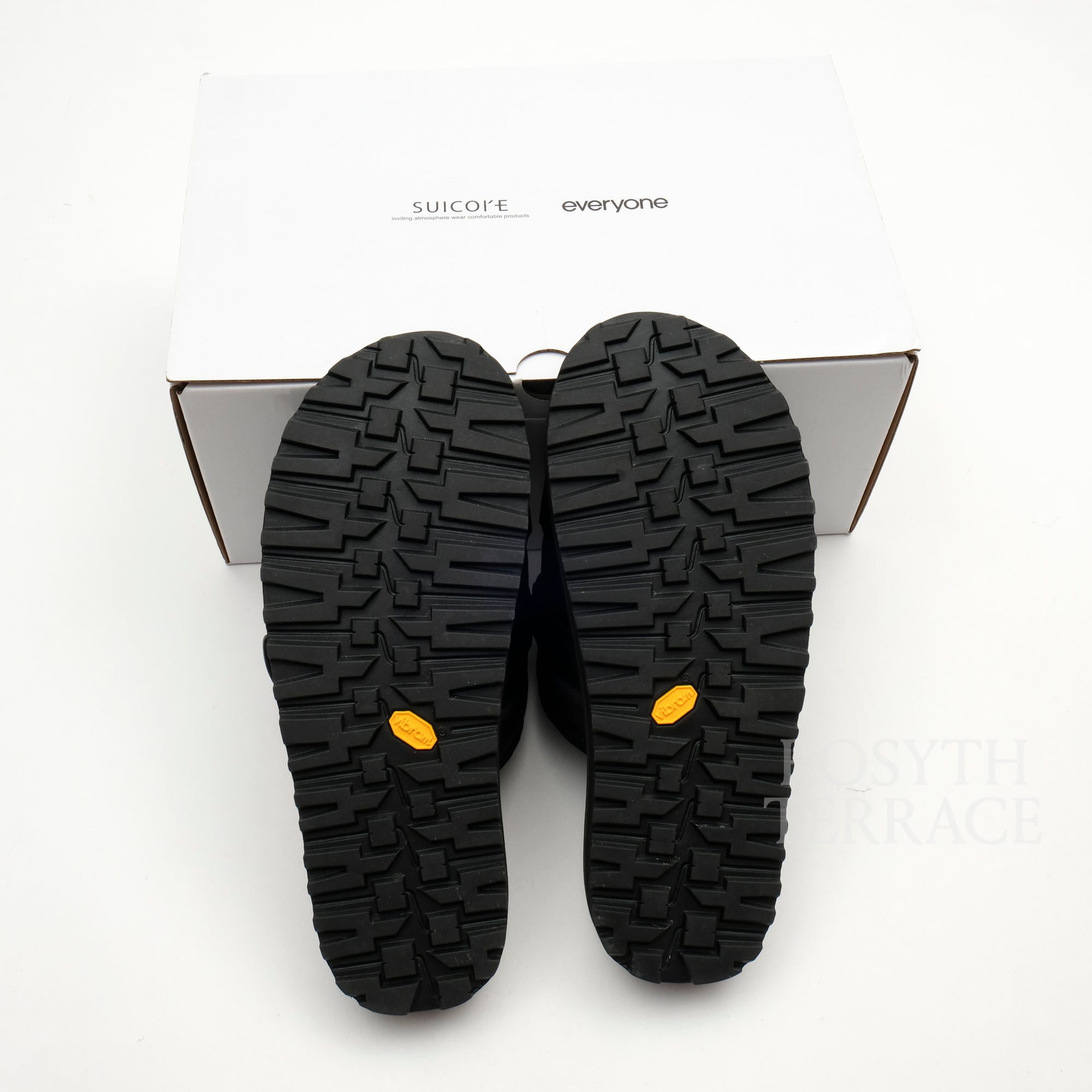 【everyone x SUICOKE / NYLON SILK "MOTO" SANDALS (BLACK) / US9】