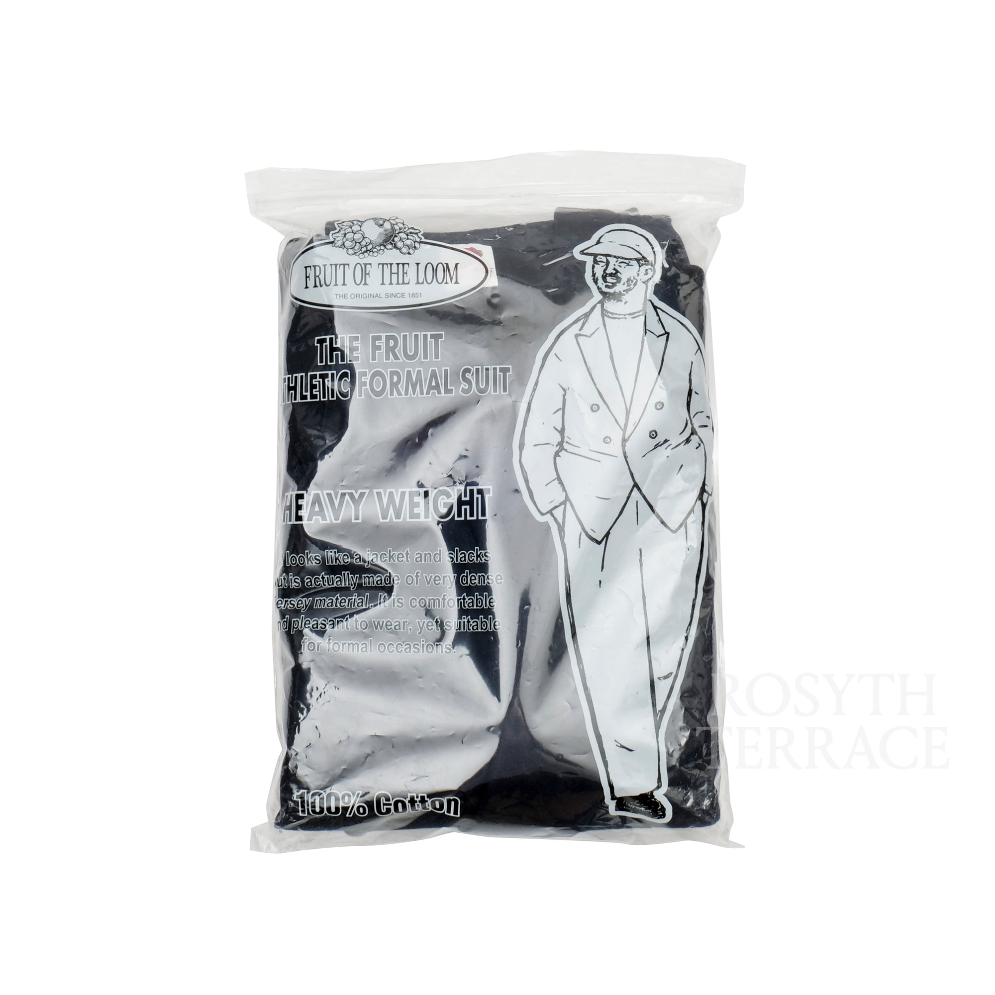 【FRUIT OF THE LOOM x Keiji Kaneko / ATHLETIC FORMAL DOUBLE SUIT (NAVY) / SIZE L】