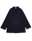 【FRUIT OF THE LOOM x Keiji Kaneko / ATHLETIC FORMAL DOUBLE SUIT (NAVY) / SIZE L】