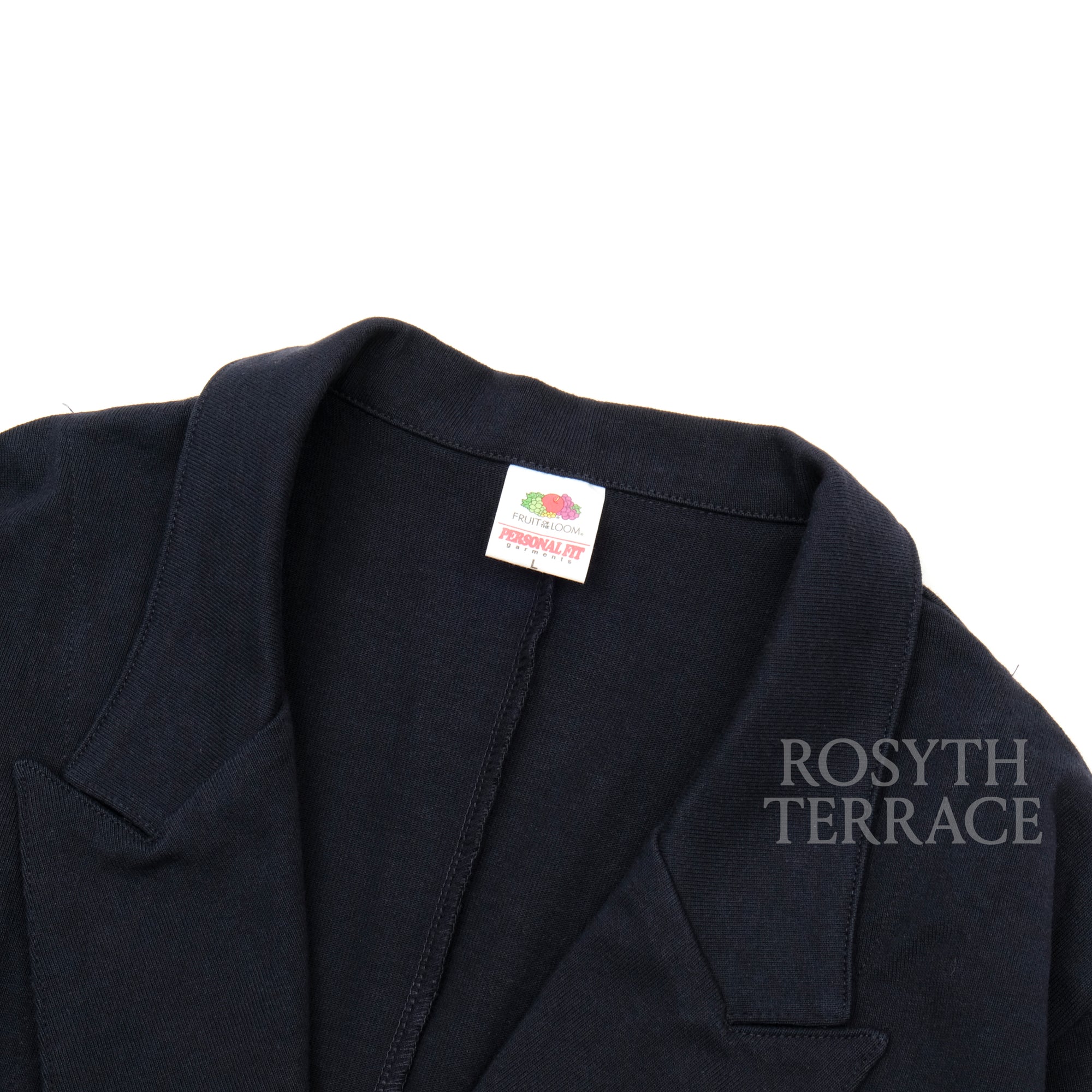 【FRUIT OF THE LOOM x Keiji Kaneko / ATHLETIC FORMAL DOUBLE SUIT (NAVY) / SIZE L】