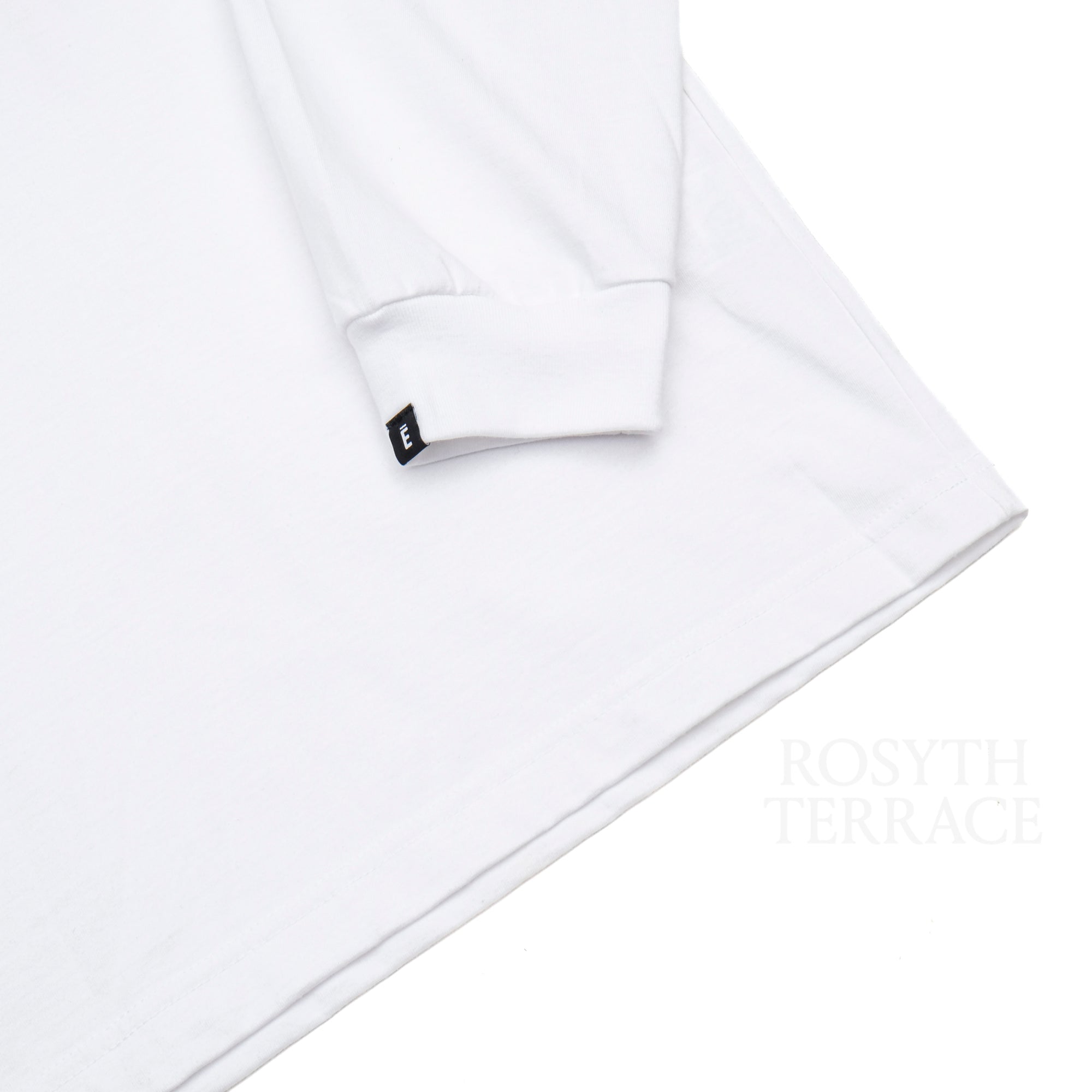【ENNOY / SS21 ELECTRIC LOGO LS TEE (WHITE/BLACK) / SIZE XL】