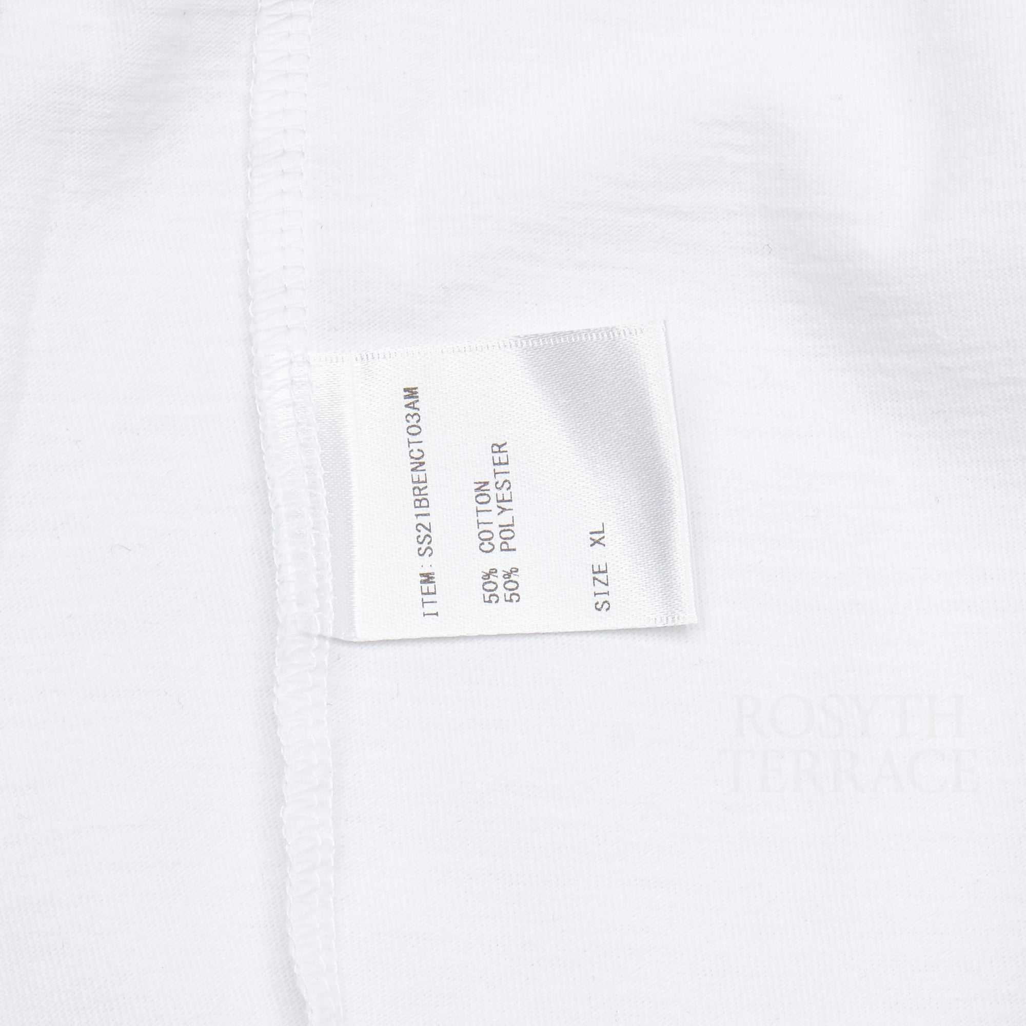 【ENNOY / SS21 ELECTRIC LOGO LS TEE (WHITE/BLACK) / SIZE XL】