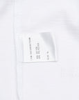 【ENNOY / SS21 ELECTRIC LOGO LS TEE (WHITE/BLACK) / SIZE XL】