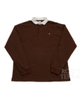 【Champion x BEAMS / CUSTOM POLO LS (BROWN) / SIZE M】