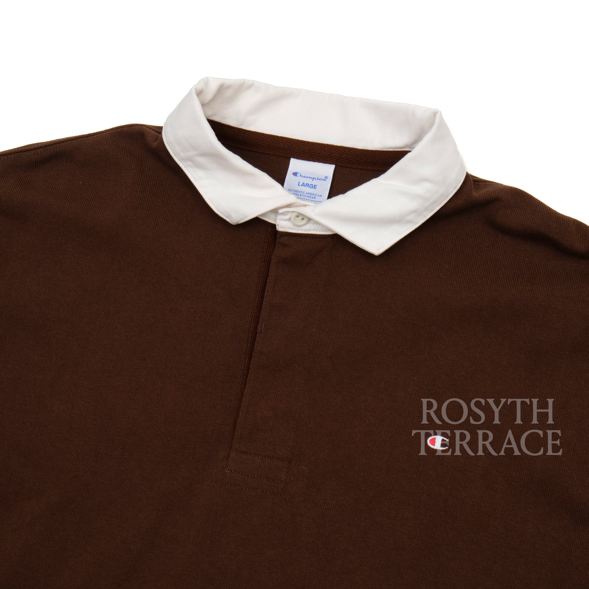 【Champion x BEAMS / CUSTOM POLO LS (BROWN) / SIZE M】