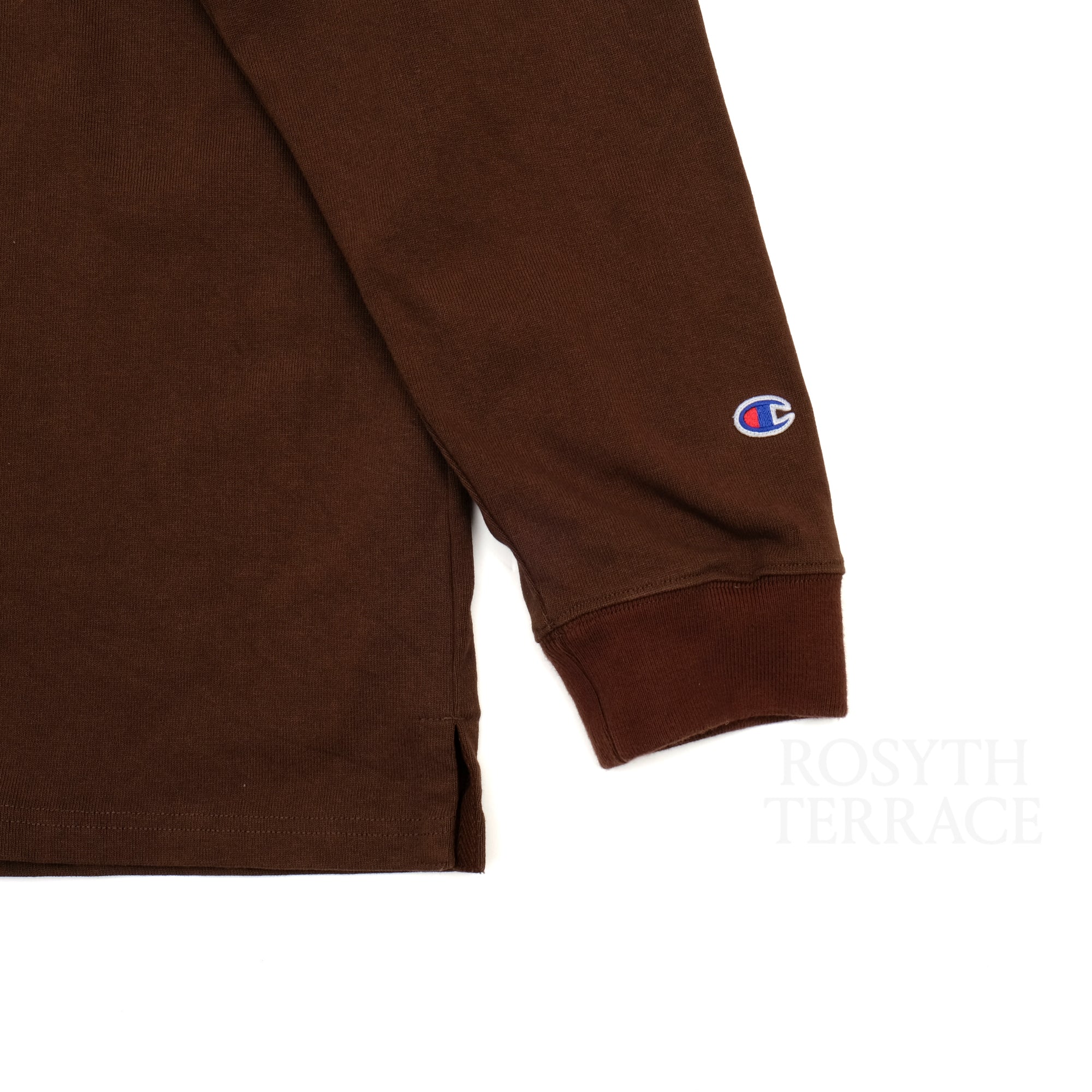 【Champion x BEAMS / CUSTOM POLO LS (BROWN) / SIZE M】