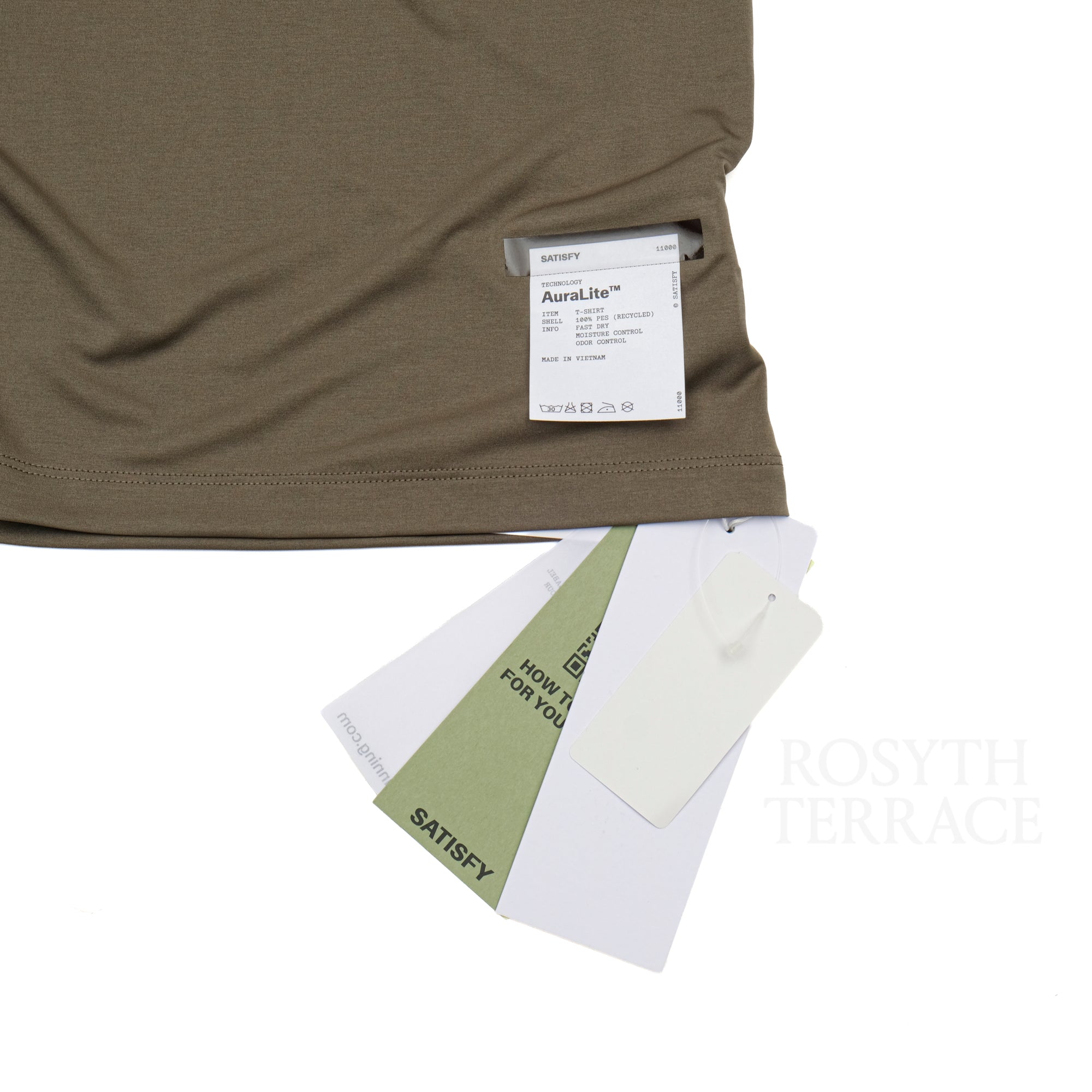 【SATISFY / AURALITE™ SS T-SHIRT / SIZE L】