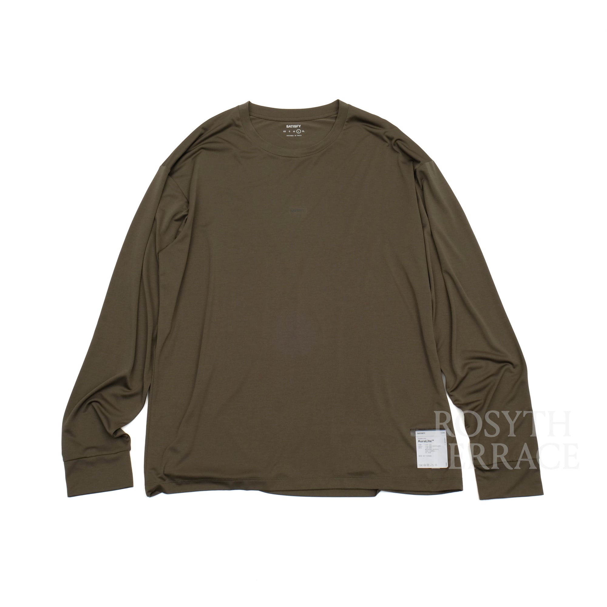 【SATISFY / AURALITE™ LS T-SHIRT / SIZE L】