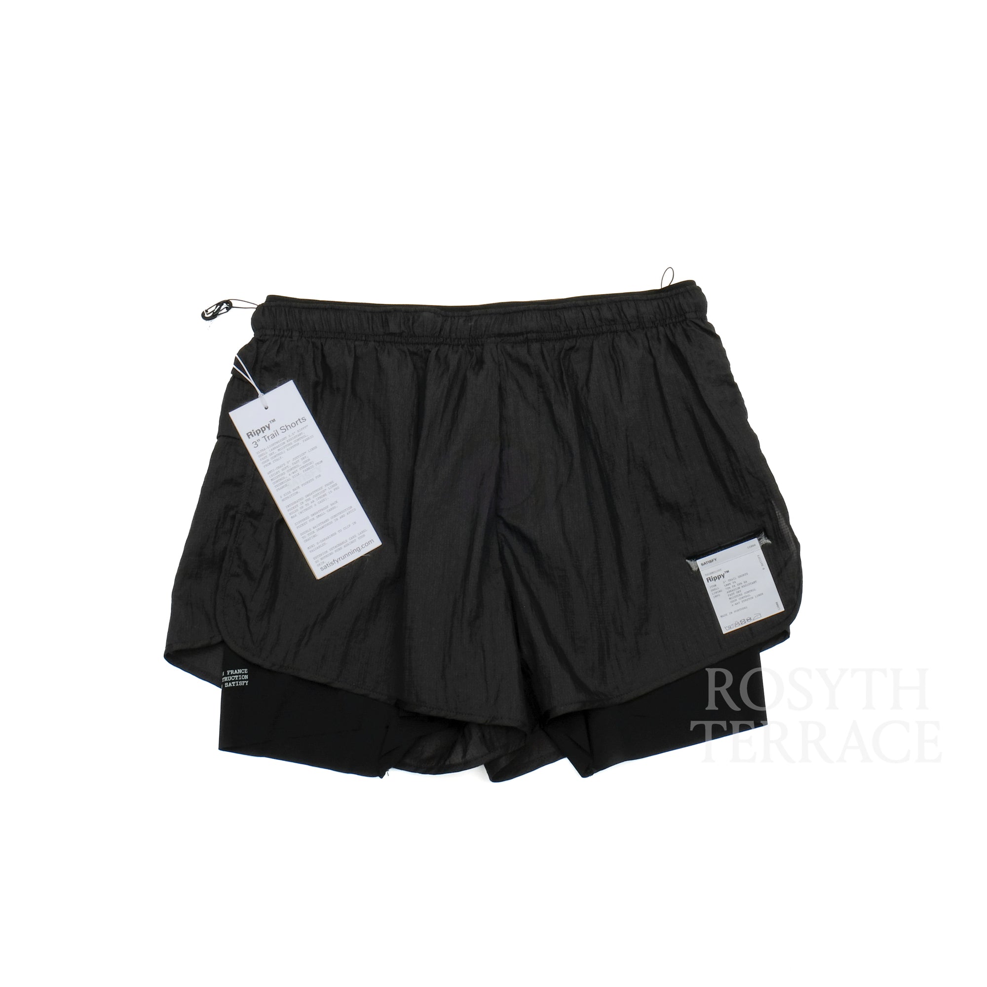 【SATISFY / RIPPY™ 3" TRAIL SHORT /  SIZE L】