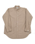 【Unlikely / BUTTON DOWN SHIRTS OXFORD (BEIGE) / SIZE L】