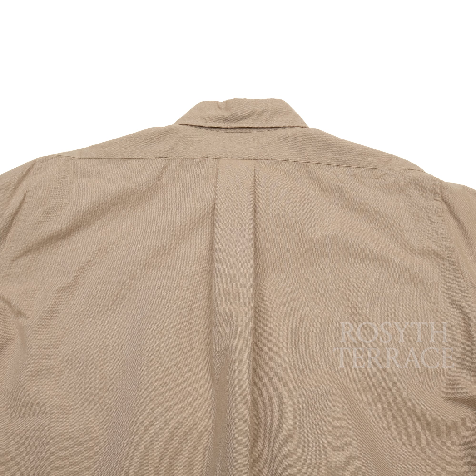 【Unlikely / BUTTON DOWN SHIRTS OXFORD (BEIGE) / SIZE L】