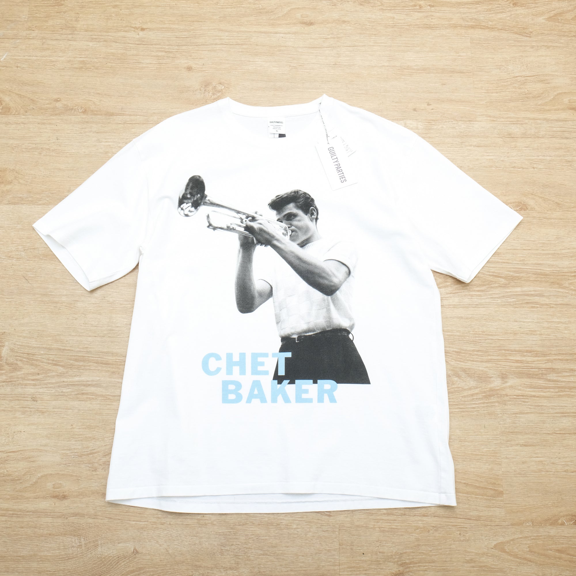 【WACKO MARIA / CHET BAKER CREW NECK T-SHIRT / SIZE XL】