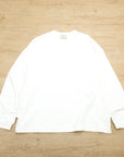 【1LDK EVCON / WIDE LS TEE (WHITE) / SIZE 2】