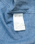 【BEAMS / BD SHIRT LS CHAMBRAY / SIZE L】