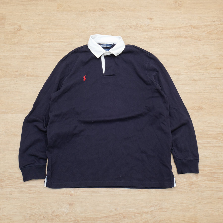 【POLO RALPH LAUREN FOR BEAMS / RUGBY SHIRT / SIZE L】