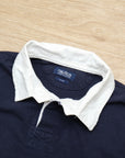 【NAUTICA JAPAN / RUGGER POLO LS / SIZE L】