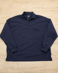 【DAIWA PIER39 / TECH POLO SHIRT LS (NAVY) / SIZE L】