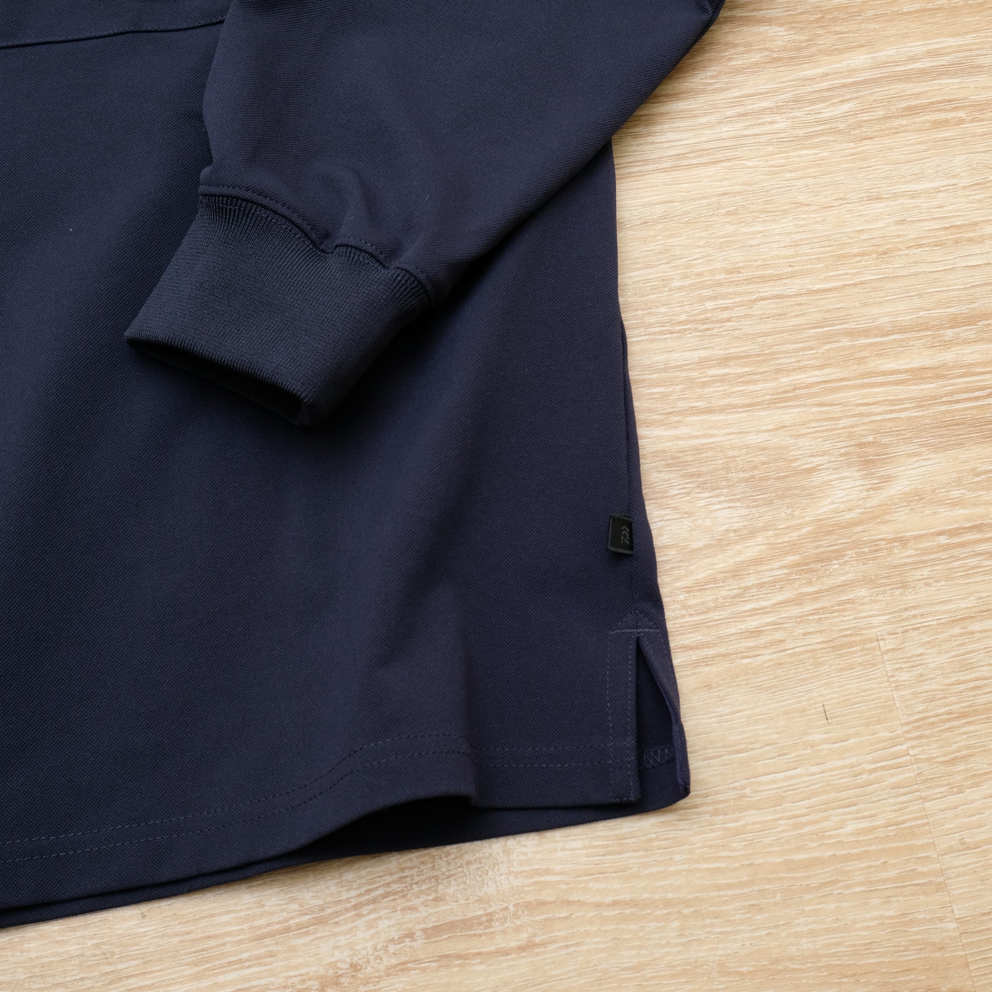 【DAIWA PIER39 / TECH POLO SHIRT LS (NAVY) / SIZE L】