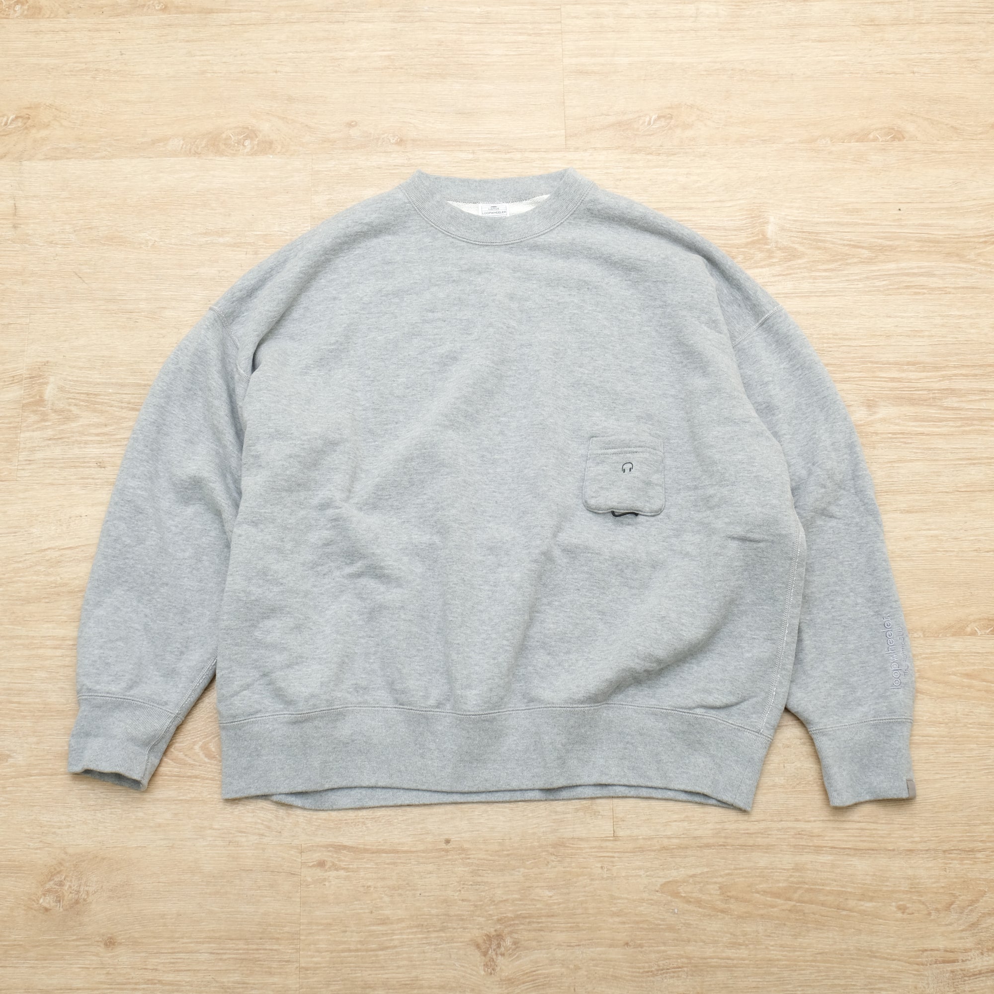 【The▲Hermit Club x LOOPWHEELER / ON &amp; OFF SWEAT SET / SIZE L】