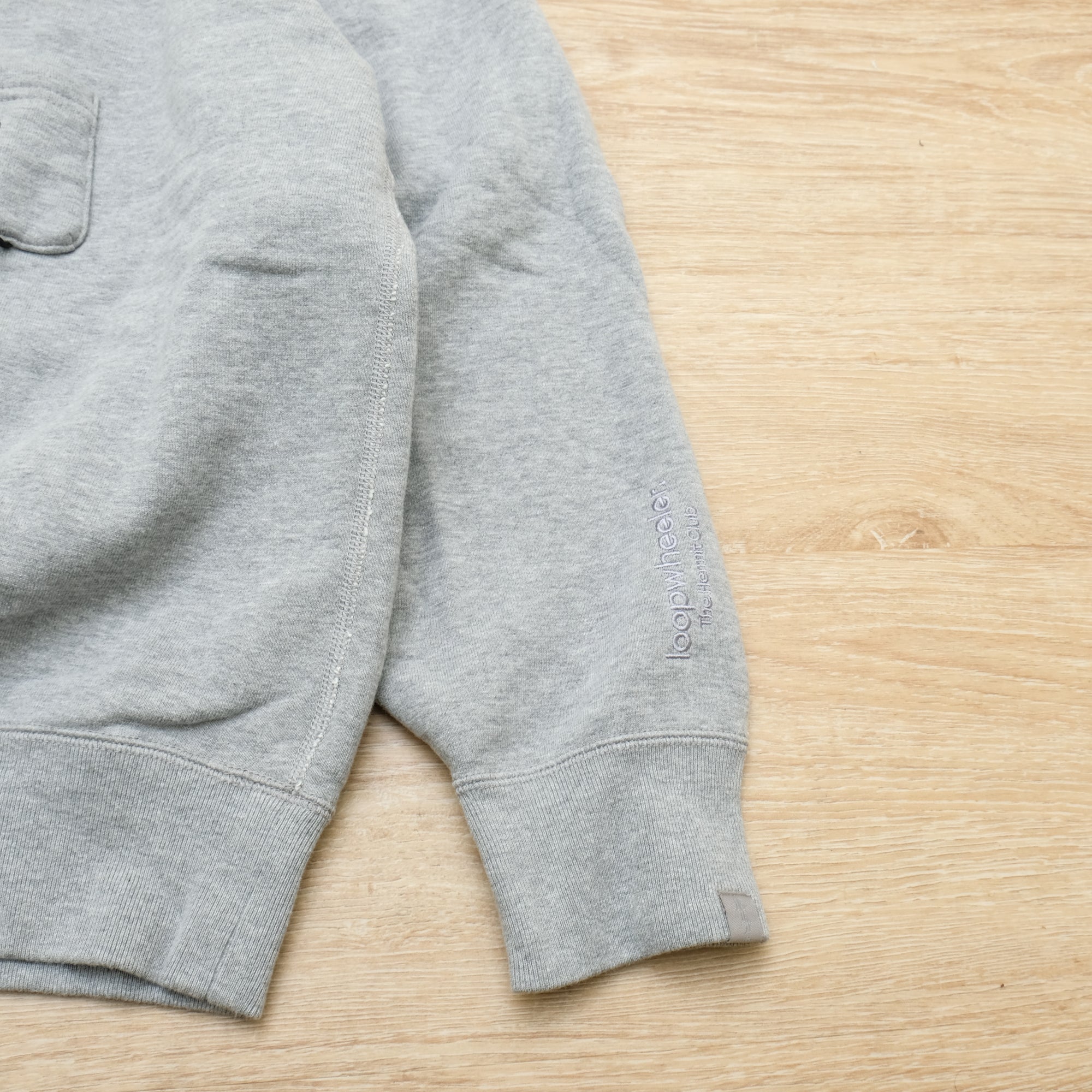 【The▲Hermit Club x LOOPWHEELER / ON &amp; OFF SWEAT SET / SIZE L】