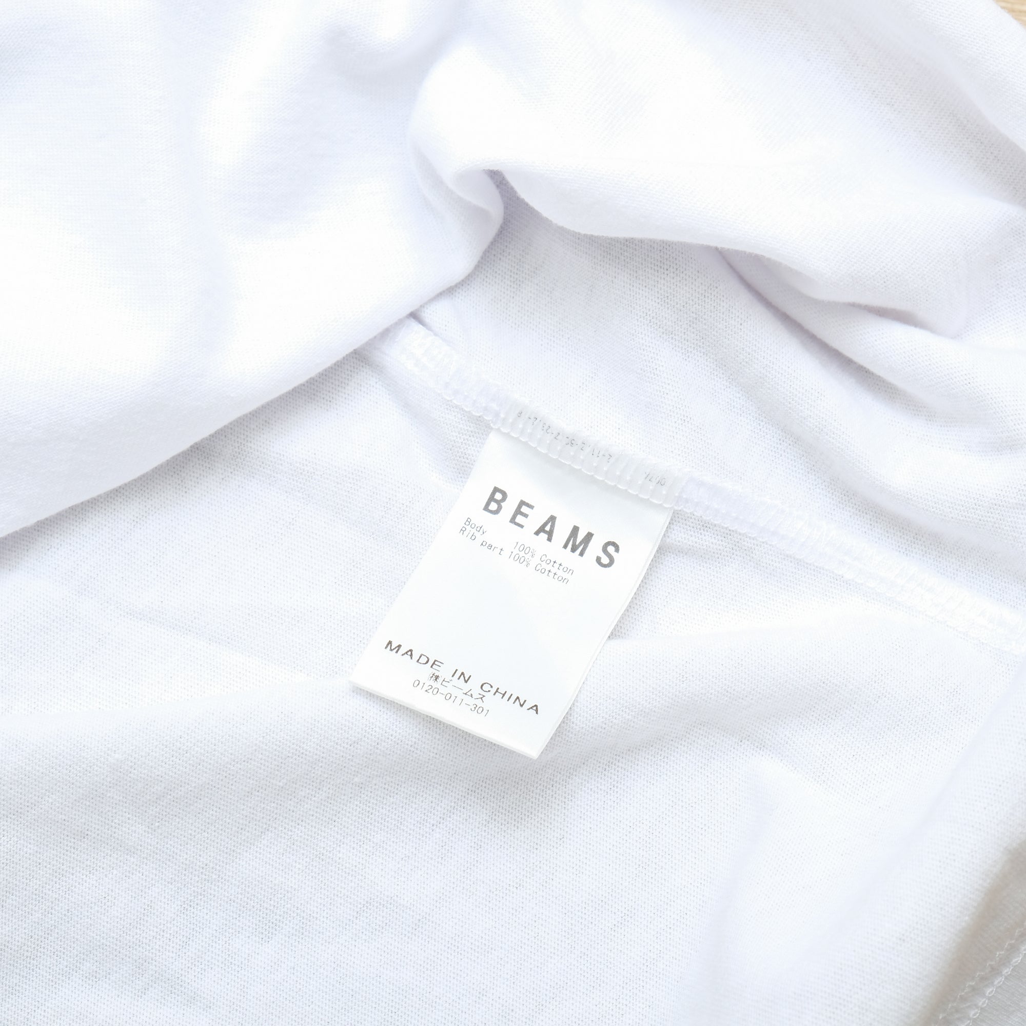 【BEAMS SSZ / BASIC POCKET TEE / SIZE L】