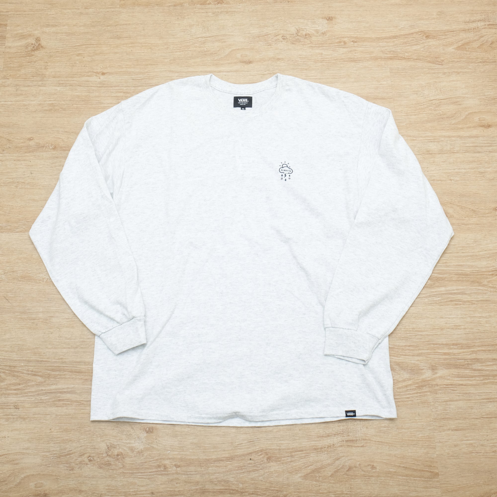 【VANS x ALWAYTH / LOGO LS TEE / SIZE XL】