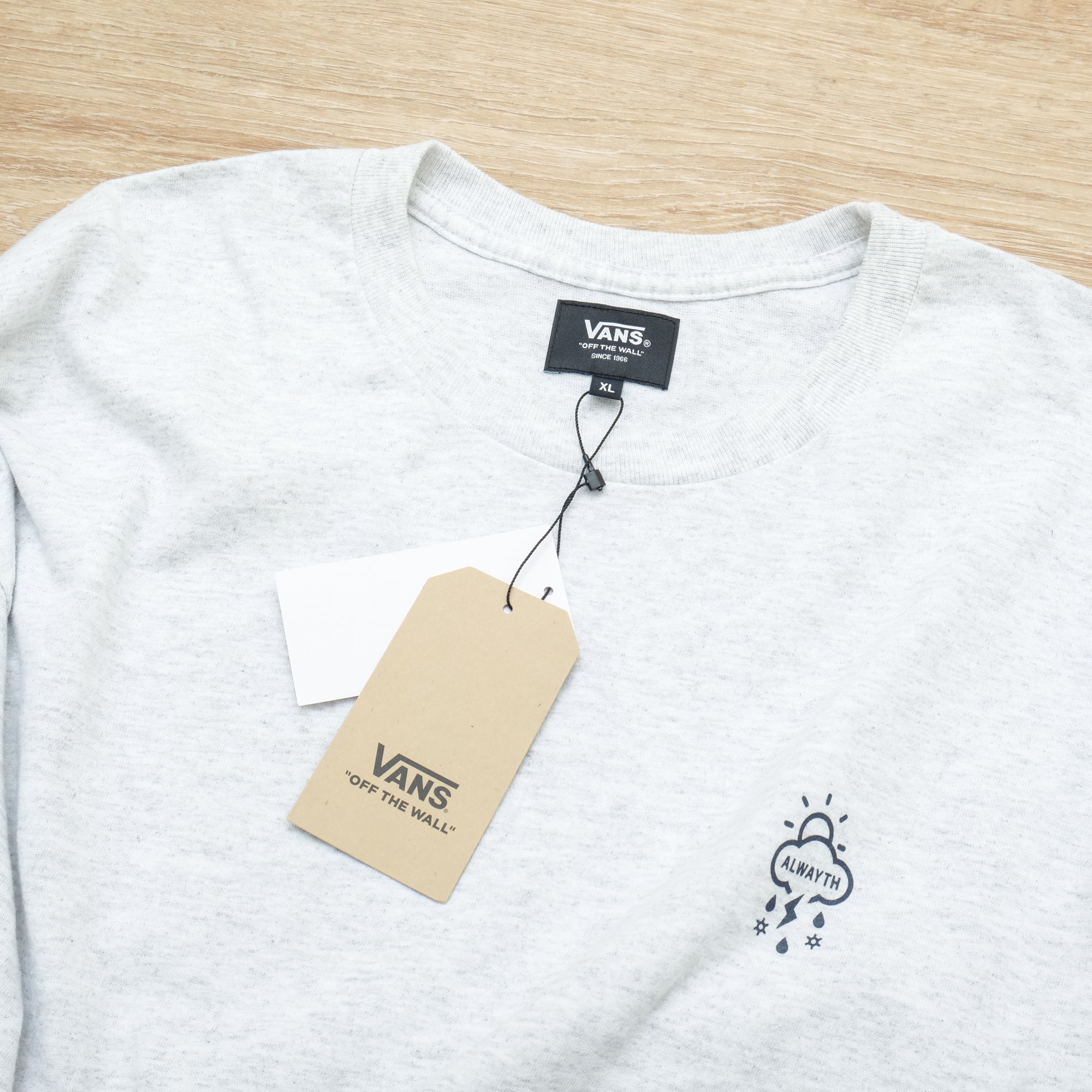 【VANS x ALWAYTH / LOGO LS TEE / SIZE XL】