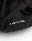 SO SHOP & HOSTEL / NYLON TWILL 6PANEL CAP by COMESANDGOES (NAVY) / OS