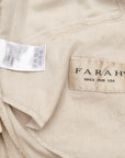 【FARAH JAPAN / TWO-TUCK WIDE TAPERED PANTS (SAND-BIEGE) / SIZE 32】