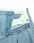 【FARAH JAPAN / TWO-TUCK WIDE TAPERED PANTS (BLEACHED) / SIZE 32】