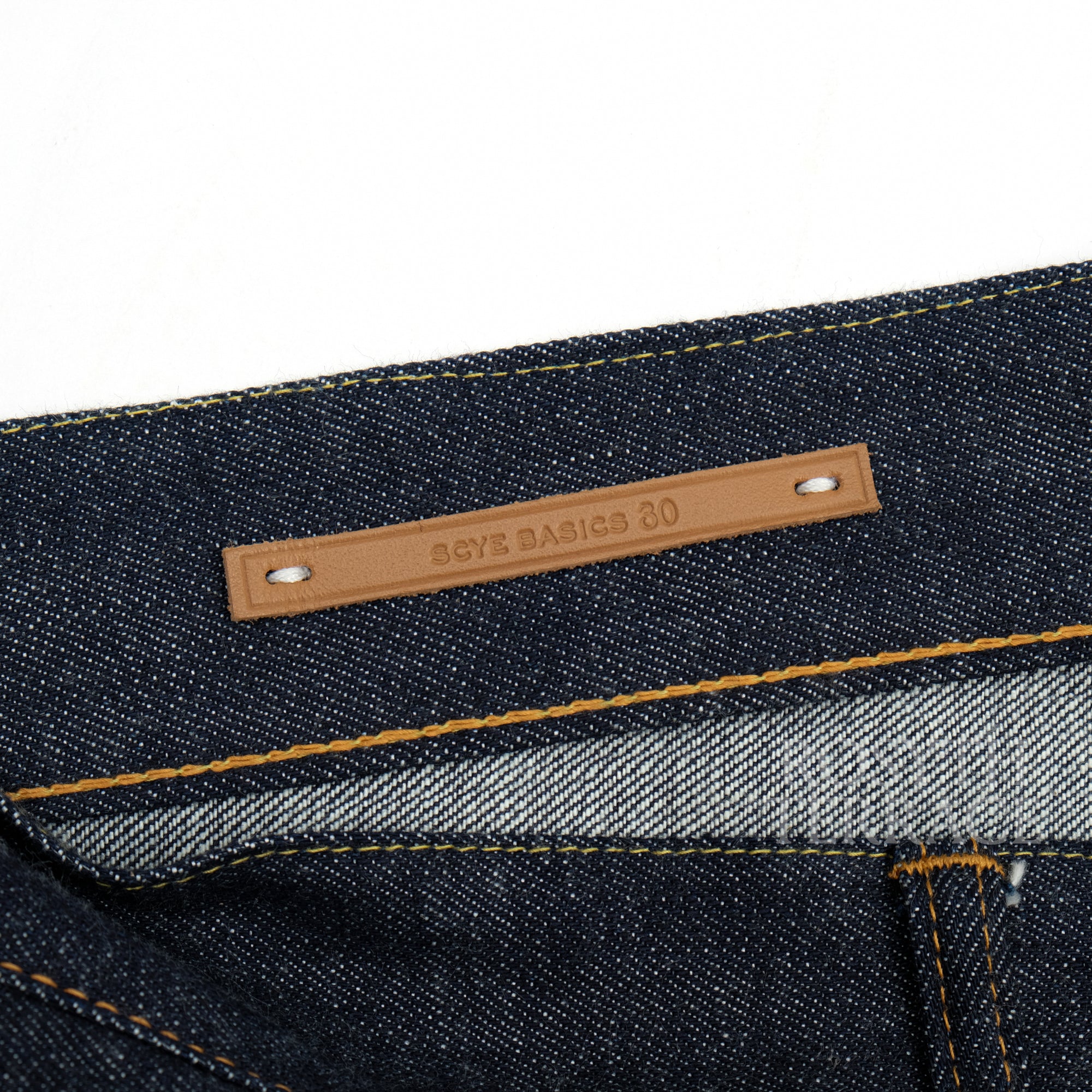 【SCYE BASICS for The▲Hermit Club / STRAIGHT JEAN INDIGO / SIZE 30】